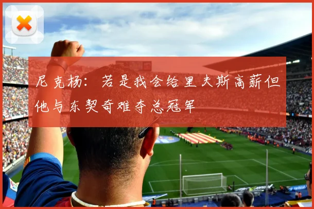 尼克杨：若是我会给里夫斯高薪但他与东契奇难夺总冠军