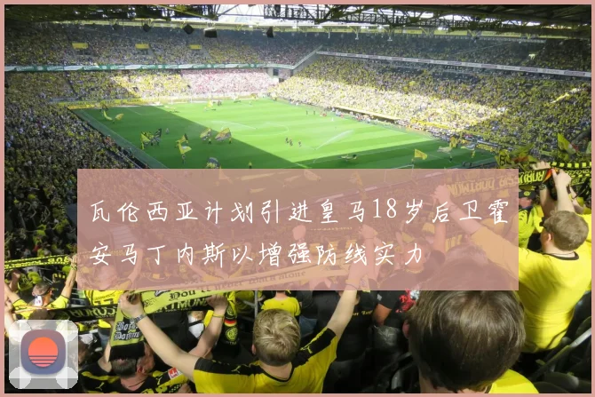 瓦伦西亚计划引进皇马18岁后卫霍安马丁内斯以增强防线实力